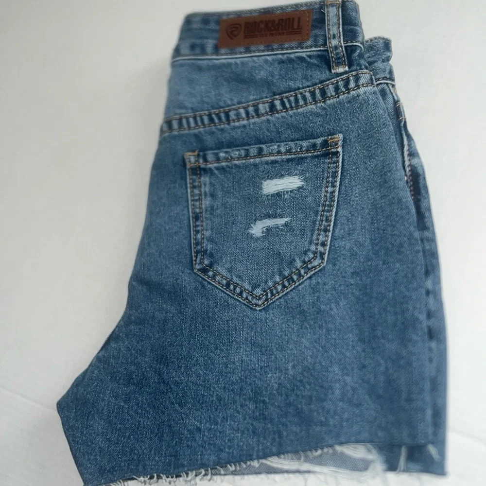 Rock‎ &Roll denim shorts